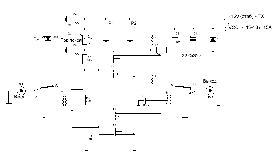 HF PA  mosfet